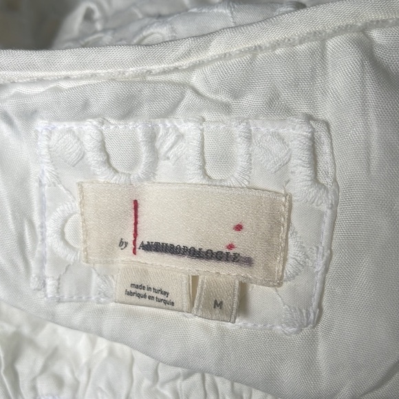 Anthropologie The Somerset Mini Dress: Eyelet Edition - Picture 8 of 9